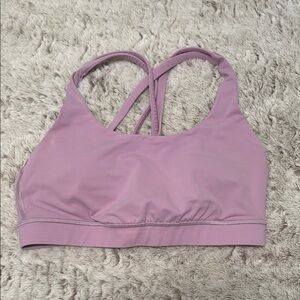 Lavender lululemon energy bra